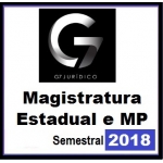 G7 Jurídico - Magistratura Estadual e MP - Semestral - 2018